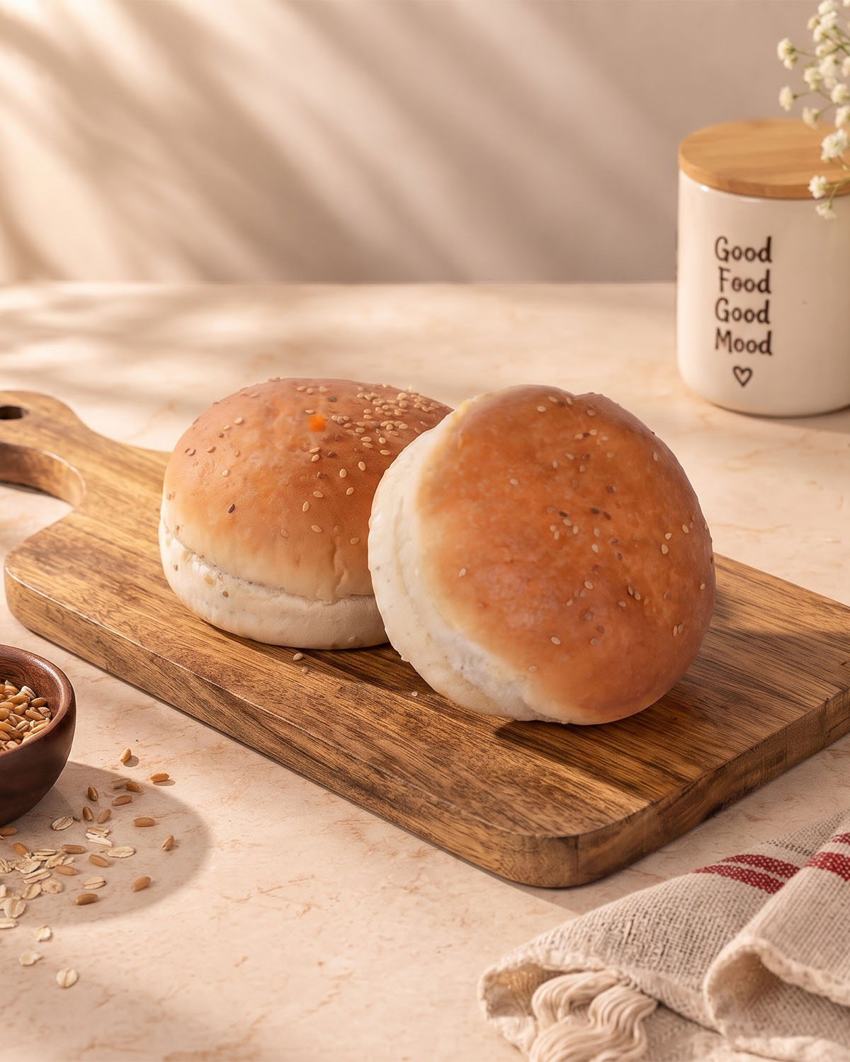 Burger Bun (2 Pcs)