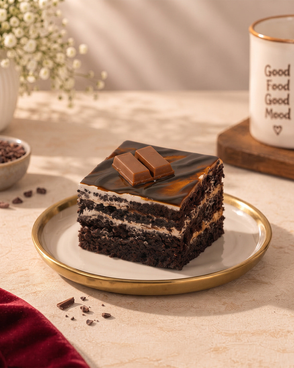 Kitkat Brownie