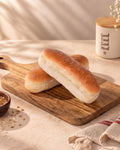 Flat Burger Bun (2 pcs)
