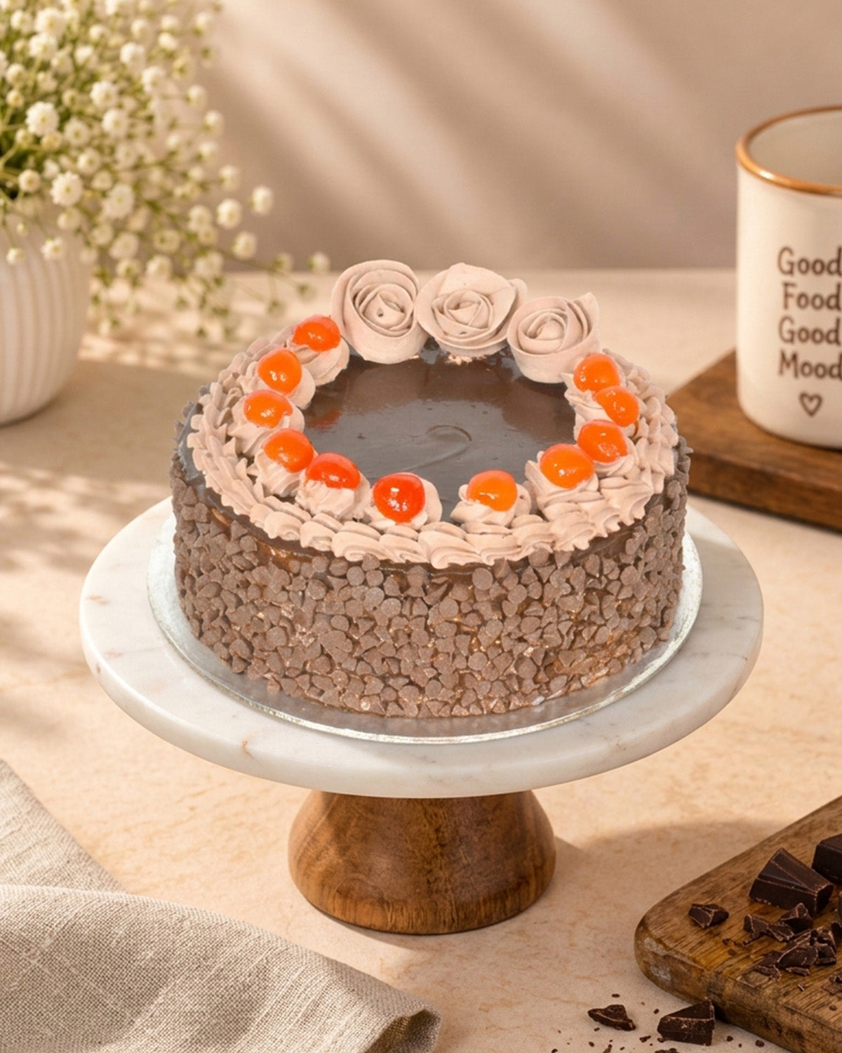 Chocolate Chip Mousse Cake (2 lbs)