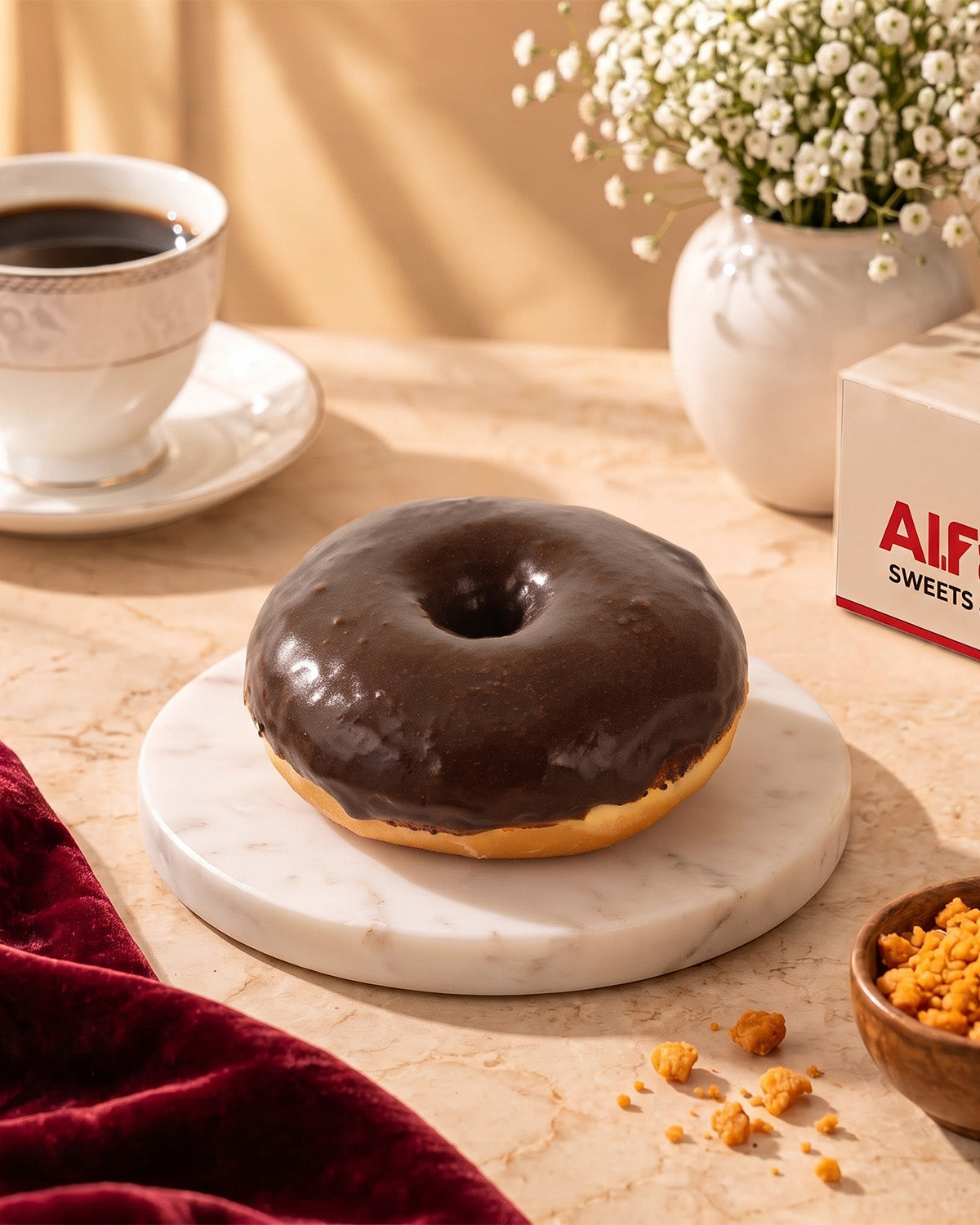 Plain Chocolate Donut